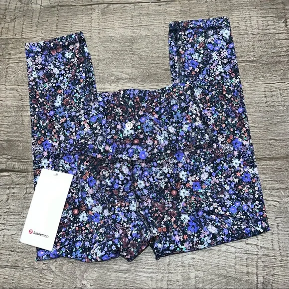 lululemon Align™ High-Rise Crop 21" FLBM FLOWER BURST MULTI - Picture 3 of 7